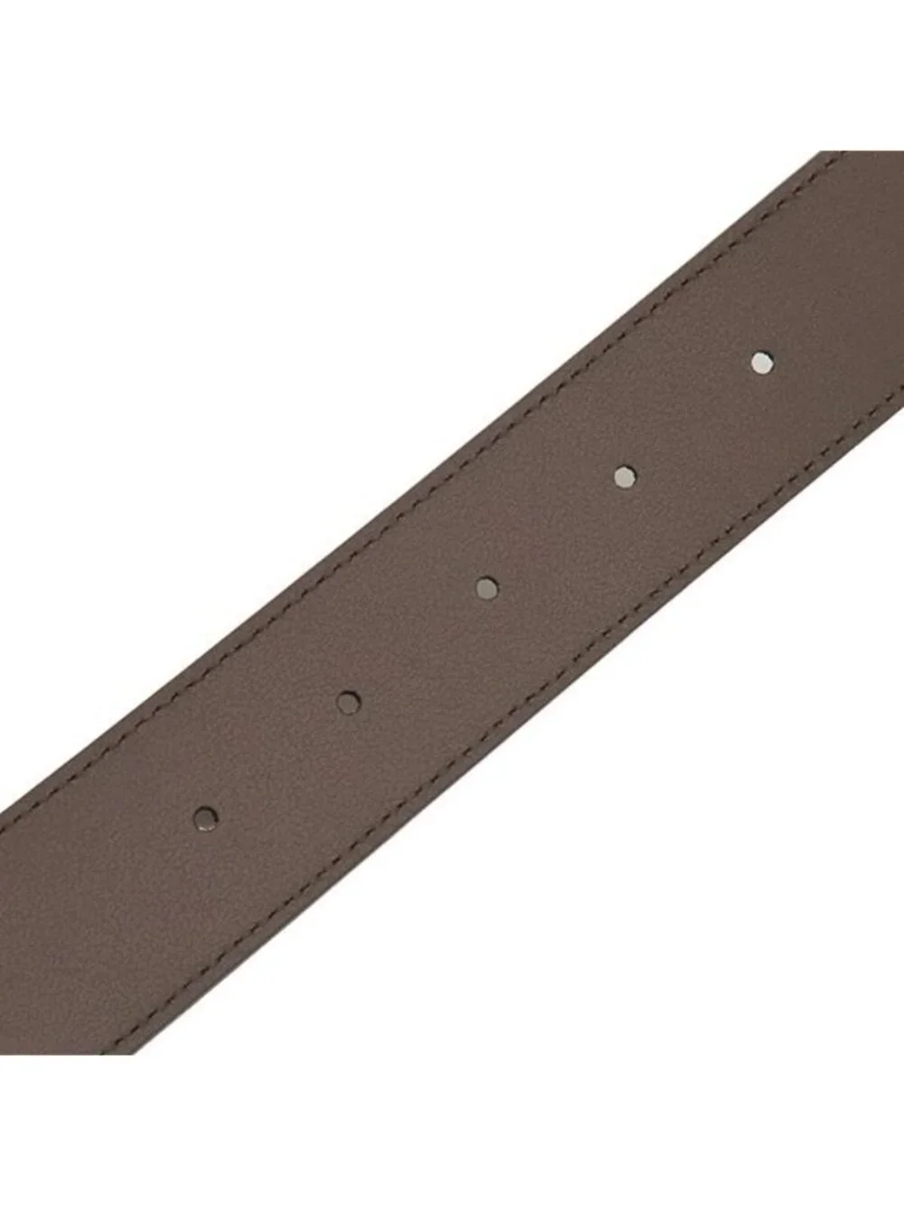 Gucci Belt Square Buckle GG 75 Supreme Canvas Beige Brown Gold Star Marked